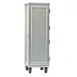 New Age 1292 38 Pan Aluminum Mobile End Load Enclosed Sheet Pan Rack w/ 1 1/2" Bottom Load Slides 1 image