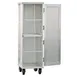New Age 1292 38 Pan Aluminum Mobile End Load Enclosed Sheet Pan Rack w/ 1 1/2" Bottom Load Slides 2 image