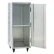 New Age 1293 32 Pan Aluminum Mobile End Load Enclosed Sheet Pan Rack w/ 1 1/2" Bottom Load Slides 2 image