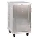 New Age 1296 20 Pan Aluminum Mobile End Load Enclosed Sheet Pan Rack w/ 1 1/2" Bottom Load Slides 1 image