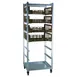 New Age 1316 8 Box End Load Mobile Aluminum Produce Crisping Rack 1 image