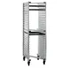 New Age 1330Z 30 Pan Full Height End Load Aluminum Z-Type Nesting Bun Pan Rack  2 image