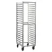 New Age 1331 20 Pan Mobile Full Height End Load Aluminum Bun / Sheet Pan Rack  1 image