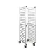 New Age 1331Z 20 Pan Full Height End Load Aluminum Z-Type Nesting Bun / Sheet Pan Rack 1 image