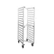 New Age 1332Z 15 Pan Full Height End Load Aluminum Z-Type Nesting Bun / Sheet Pan Rack  1 image