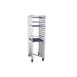 New Age 1333Z 12 Pan Full Height End Load Aluminum Z-Type Nesting Bun / Sheet Pan Rack 1 image