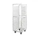 New Age 1338 18 Pan Heavy Duty Aluminum Roll-In Refrigerator/Proofer Rack w/ 3" Bottom Load Slides 1 image