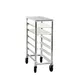 New Age 1340 End Load Mobile Platter Rack w/ 6 Platter Capaciy 1 image