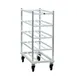 New Age 1354 Aluminum Universal Platter Rack w/ 5 Shelf Capacity 1 image
