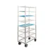 New Age 1355 Aluminum Universal Platter Rack w/ 8 Shelf Capacity 2 image