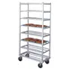 New Age 1355 Aluminum Universal Platter Rack w/ 8 Shelf Capacity 3 image