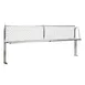 New Age 1374T NSF Aluminum Table Mounted Boat Rack - 96" x 15" 1 image