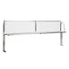 New Age 1375W NSF Aluminum Wall Mounted Boat Rack - 120" x 15" 1 image