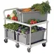 New Age Heavy Duty Aluminum Wet Produce Cart w/ 1200 lbs. Capacity - 1408 3 image