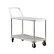 New Age 1416 Aluminum 2-Shelf Utility Cart w/ 800 lb Capacity 1 image
