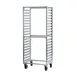 New Age 1461S 38 Pan Mobile Full Height Side Load Aluminum Bun / Sheet Pan Rack 1 image