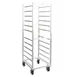 New Age 1482 Aluminum 13 Pan Poly Box / Sheet Pan Combination Rack for 18" x 26" 1 image