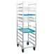 New Age 1482 Aluminum 13 Pan Poly Box / Sheet Pan Combination Rack for 18" x 26" 2 image
