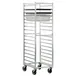 New Age 1484 Aluminum 17 Pan Poly Box / Sheet Pan Combination Rack for 18" x 26" 2 image