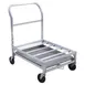 New Age 1630 Aluminum Food Box Dolly, 24x36, 500 lbs, NSF, Continuous Handle 1 image