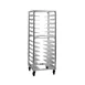 New Age 1640 13 Pan End Load Aluminum Universal Bun / Sheet Pan Rack w/ 4-1/2" Bottom Load Slides 1 image