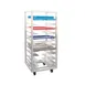 New Age 1650 12 Pan End Load Universal Adjustable Stepped-Angle Roll-In Bun / Sheet Pan Rack 2 image