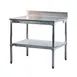 New Age 24US84KD Undershelf For Work Table, 84"W X 24"D, Aluminum, Nsf, Kd 1 image
