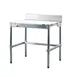 New Age 30PBS84KD Work Table, 84"W X 30"D, Aluminum Construction, 5/8" Poly Top 1 image