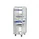New Age 4338 Lifetime Series 18 Pan End Load Aluminum Roll-In Bun / Sheet Pan Rack 2 image