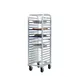 New Age 4339 Lifetime Series 20 Pan End Load Heavy Duty Aluminum Bun / Sheet Pan Rack 2 image