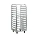 New Age 4635 Lifetime Series 12 Pan End Load Aluminum Roll-In Bun / Sheet Pan Rack 1 image