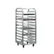 New Age 4635 Lifetime Series 12 Pan End Load Aluminum Roll-In Bun / Sheet Pan Rack 2 image