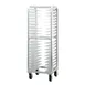 New Age 4642 Lifetime Series 20 Pan End Load Aluminum Bun / Sheet Pan Rack w/ Wide Angle 1 image