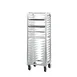 New Age 4642 Lifetime Series 20 Pan End Load Aluminum Bun / Sheet Pan Rack w/ Wide Angle 2 image