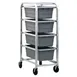 New Age 6262 All Welded Aluminum Mobile Lug / Dolly Rack w/ 4 Lug Capacity 2 image