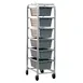 New Age 6263 All Welded Aluminum Mobile Lug / Dolly Rack w/ 6 Lug Capacity 1 image