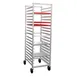 New Age 6301 20 Pan Mobile Full Height End Load Aluminum Bun / Sheet Pan Rack 2 image