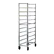 New Age 6348 Aluminum End Load Platter Rack w/ 10 Shelf Capacity 1 image