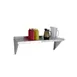 New Age 94136 Aluminum Solid Wall Mounted Shelf - 60"W x 18"D 1 image