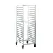 New Age 95864 18 Pan End Load Aluminum Refrigerator/Proofer Pan Rack w/ 3" Bottom Load Slides 1 image