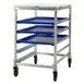 New Age 95958 5 Pan Half-Size End Load Aluminum Bun / Sheet Pan Rack with Work Top 2 image