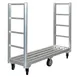 New Age 96055 U-Boat Cart, 20x52.25x60, 1500 lbs, Aluminum Frame, Dual Handle, Polyurethane Casters 1 image