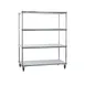 New Age 96087 Mobile Heavy Duty Aluminum Tray Drying Rack with 3 Tray Levels 1 image