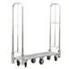 New Age 96856 Folding Utility Platform Cart, 64.75Wx16Dx64H, 1500 lbs, Aluminum Frame, Dual Handle 1 image