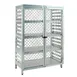 New Age 97846 Stationary Aluminum Security Cage with Lockable Door, 48" x 24" x 72" 1 image