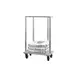 New Age 98718 Aluminum Flour Sack Dolly, 38"W x 57-3/8"H, 1000 lbs, Solid Base, 4 Casters 1 image