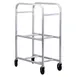 New Age 99304 Aluminum Lug Dolly / Bussing Cart with 3 Lug Capacity 1 image
