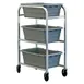 New Age 99304 Aluminum Lug Dolly / Bussing Cart with 3 Lug Capacity 2 image