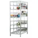 New Age 99381 Stationary First in First Out Can Rack with 156 #10 Cans Capacity, Adjustable Feet 1 image