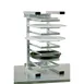 New Age 99970 8 Slot Aluminum Mobile Universal Pizza Pan Rack for 10"-18" Pans 2 image